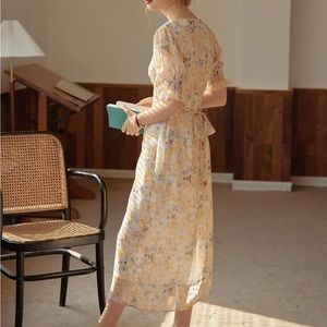 Floral long dress